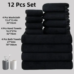 Kit de toallas para manos y baño